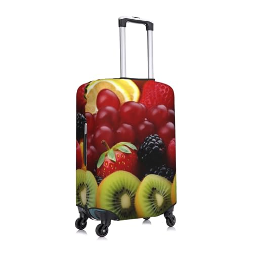Fresh fruit Luggage Cover Elastic Washable Suitcase Cover Anti-Scratch Suitcase Protector Spandex Luggage Protector Travel Baggage Covers for 18-32 inch Luggage, X-Large2