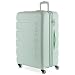 SwissGear 7366 Signature Hardside Expandable Luggage with Spinner Wheels, TSA Lock, Clearly Aqua, Checked-Large 27-Inch