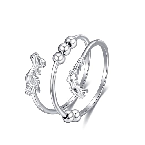 Bague Fidget Phoenix bijou relaxant pour le bureau