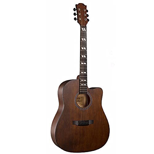 KEPOHK Guitare acoustique de qualité supérieure Picea 41″marron 6 cordes guitare épicéa Instruments de musique 41 pouces marron - Les Beatles, Paul McCartney, John Lennon, RIngo Starr, George Harrison KEPOHK Guitare acoustique de qualité supérieure Picea 41"marron 6 cordes guitare épicéa Instruments de musique 41 pouces marron