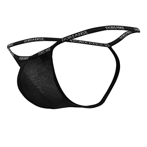 Navy Ribbed Modal T-thong by Doreanse2