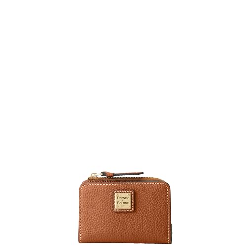 Dooney & Bourke Pebble Grain Zip Credit Card Wallet 12