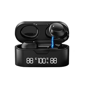 Bluetooth Kopfhörer In Ear,Kopfhörer Kabellos mit Mikrofon,30H Spielzeit,Kabelloses Bluetooth-Headset mit Berührung…