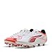Produktbild PUMA Ultra 5 Play FG/AG WN's, Weiblich Fussballschuh, PUMA White-PUMA Black-Glowing RED,