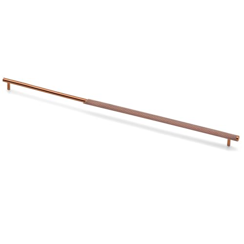 Image of Plantex Stainless Steel & Aluminium Cabinet Handle /600mm Wardrobe Handle for Home /Cupboard Door Pull-Push Handles for Office - Pack of 1 (Rose Gold)