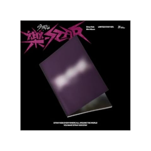 Stray Kids 樂-STAR ROCK-STAR 8th Mini Album CD+Contents+Photocard+Tracking Sealed SKZ (Limited STAR Version) Cover