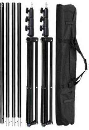 VTS Background Support Kit (9ft x 9ft) for Backdrop Photography & Videography with Carry Bag (Portable & Foldable) 1