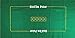 Craps & Texas Hold'em Poker Layout 2-Sided Reversible Premium Felt 6ft x 3ft with Authentic Las Vegas/Nevada Casino Table-Played Dice & Cards, Plus Storage Pouch (Las Vegas/Greater Nevada)
