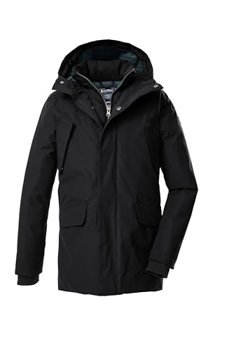 Parka fonctionnelle Killtec Kow 234 garçon avec capuche coupe-vent et isolation thermique active