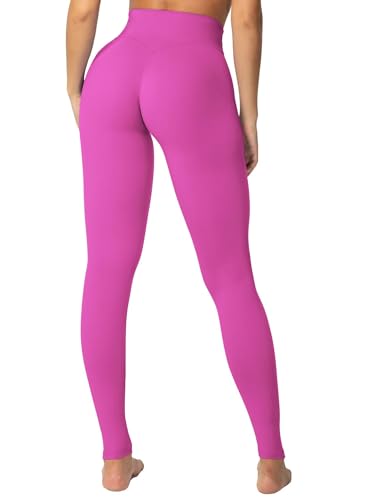 Image of Sunzel Sunzfly Invisible Butt Scrunch Workout Leggings for Women, Butt Lifting High Waisted Gym Yoga Pants with Tummy Control