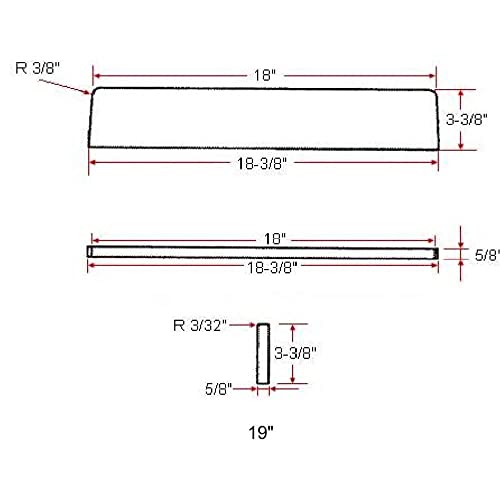 Design House 550921 Cultured Marble Side Splash thumb #1