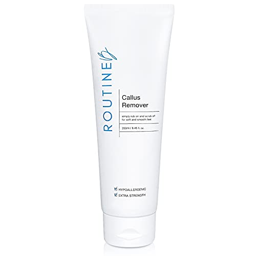 RoutineB Callus Remover For Feet - Extra Strength Callus Remover Gel Works Well With All Calluses Not Just Foot, Use With File, Pumice Stone For Results In Minutes, 8.45oz