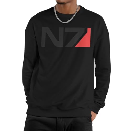 Mass E-Ffect N7 Sweatshirt Unisex Crew Neck Sweatshirt Casual