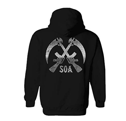 FX Sons of Anarchy Jax Teller Armed Fleece Hooded Sweatshirt2