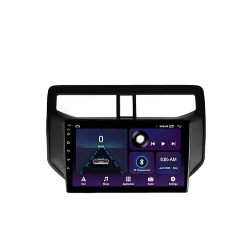 Radio de coche 2 DIN para Toyota Rush que evita multas con Bluetooth manos libres