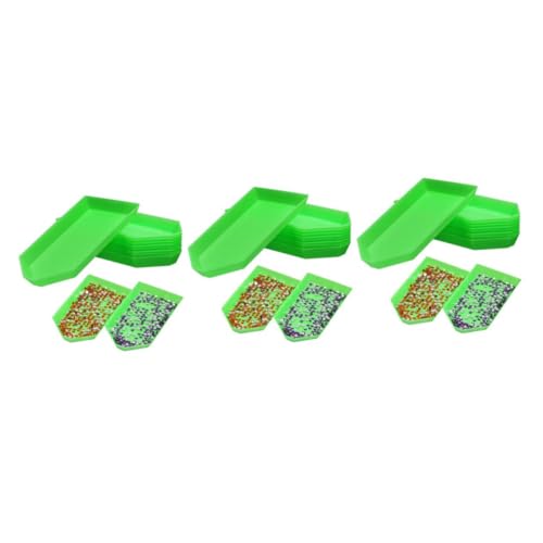 Plateau de rangement perles plastique pour éviter de perdre les strass