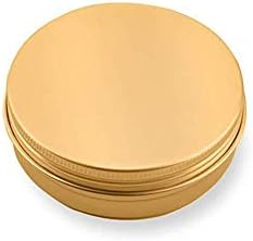 Convenient 12 Pcs 100ml Aluminium Tins Containers Empty Jars With Screw Lids for Travel