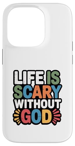 Faith Over Fear �O���t�B�b�N �X�}�z�P�[�X iPhone 14 Pro �p