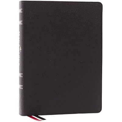 LSB, MacArthur Study Bible, Black Genuine Leather, Comfort Print