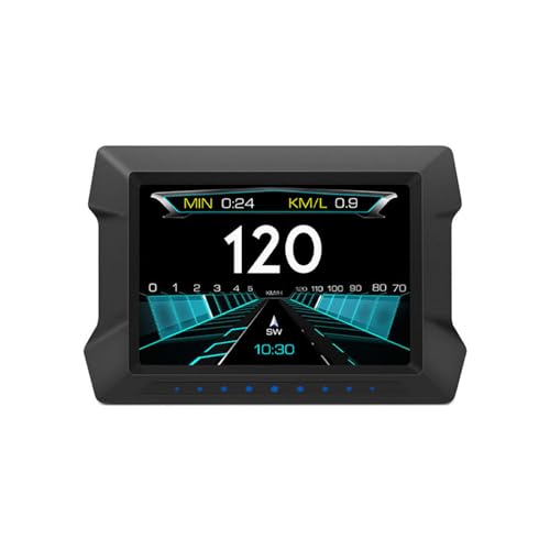 P22 Digital GPS Speedometer OBD2 Universal Car HUD Head Up Display Multifunction GPS Speed Meter for Most Vehicles After 2008