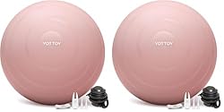 Sport Type: Ideal for Yoga Size: 65 cm Diameter Material: Durable PVC, Anti-Burst