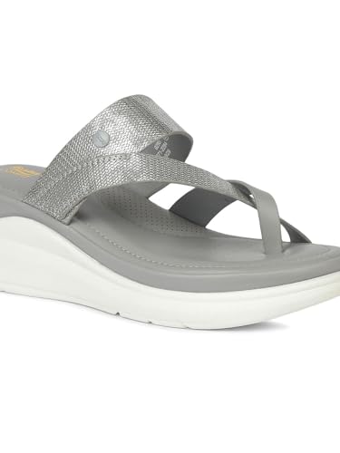 Image of Bata Comfit Women Toe Ring Wedge Heel Sandal