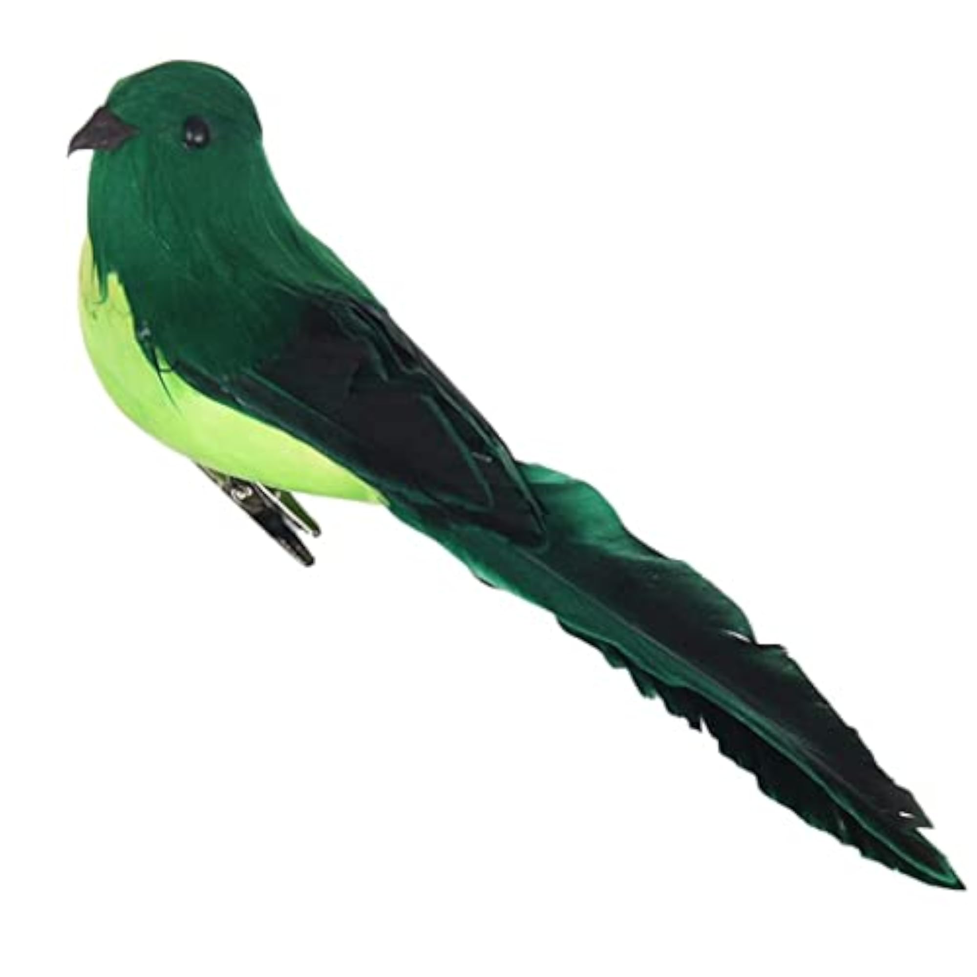 2X Artificial Feather Foam Birds Model Ornaments for Garden Decor