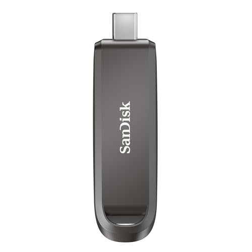 SANDISK Extreme Pro 2TB Unidad Flash de Alto Rendimiento, con USB Type C (hasta 1000 MB/s de Velocidad de Lectura y hasta 900 MB/s de Escritura, RescuePRO Deluxe)