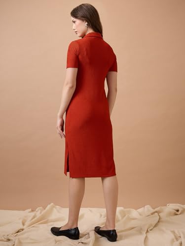 Image of Globus Women Dress (GS583104 Brown S)