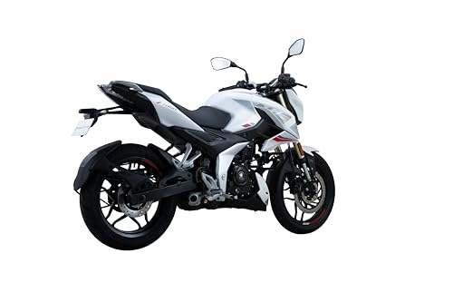 Image of Bajaj Pulsar N 160 Ug Motorcycle /Motorbike - Pearl Metallic White - Ex-Showroom