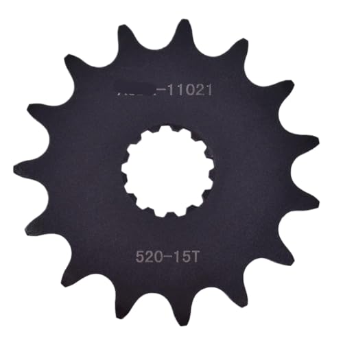 Pignon avant moto 15 dents 520 pour balades et road trips en Kawasaki
