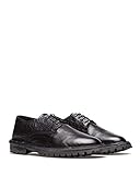  MOMA Herren Schuhe 2AW106-BT Bufalo Nero Leder Schwarz
