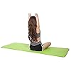 Yoga Mat Anti-Slip Yoga mat 10mm Fitness Equipment NBR Non-Slip Yoga Mat Classic Colors Fitness Pilates Mat for Outdoor Gym Exercise Dance Mat 18361cm (Color : Blue)
