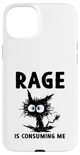 Rage Consumes Me Funny Silly Cat Meme fB[X Y X}zP[X iPhone 15 Plus p