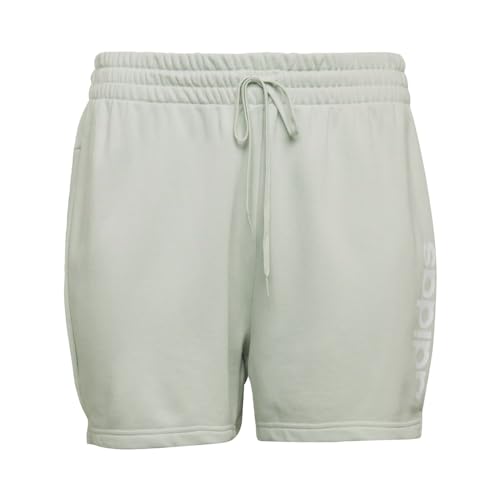 Short Essentials Slim Logo adidas coton extensible coupe ajustée femme 1X