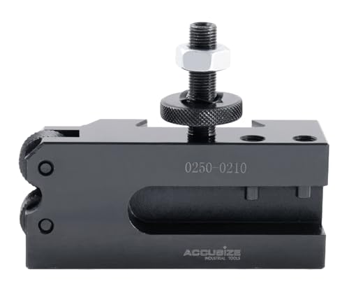 Accusize Industrial Tools - BXA Knurling Turning and Facing Holder Quick Change Tool Holder, Style 10, 5/8'', 0250-0210