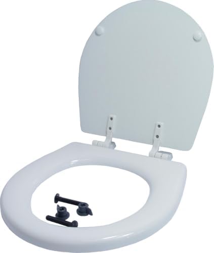 Jabsco 29097-1000 Replacement Toilet Seat and Lid, Compact Size Small image 2