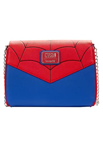 Loungefly Marvel Spider Man Color-Block Crossbody Bag Spider Man One Size2