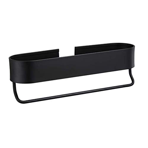 Organizador de baño de aluminio que elimina el desorden y la humedad en toallas