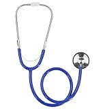 ERDOGLY Kids Stethoscope Toy, Real Working Nursing Stethoscope for Kids, Play Doctor Toy for Toddler, Boys Girls Doctor Nurse Cosplay Costume Accessories, Royal Blue