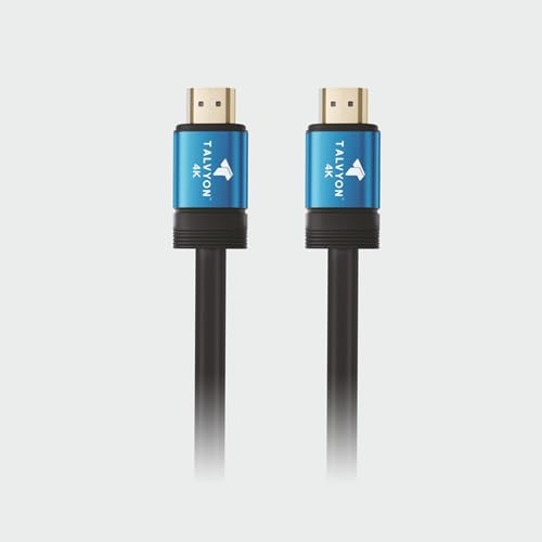 Image of Talyon 4K HDMI Cable, High Speed with Mirror and Extended Mode Support, Black and Blue