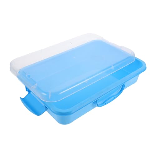 VICASKY Play Mini Sandbox with Lid Travel Toys for Kids Creative Playset for Home Daycare