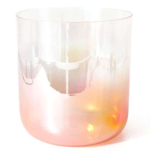Bol chantant en cristal de quartz de 7 pouces pour éliminer le stress par le son