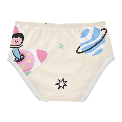 GuoChe Triangle Panties Daily Wear Panties Breathable Underwear for Young Girls in Sizes 2T,3T, 4T, 5T, 6Y and 8Y2
