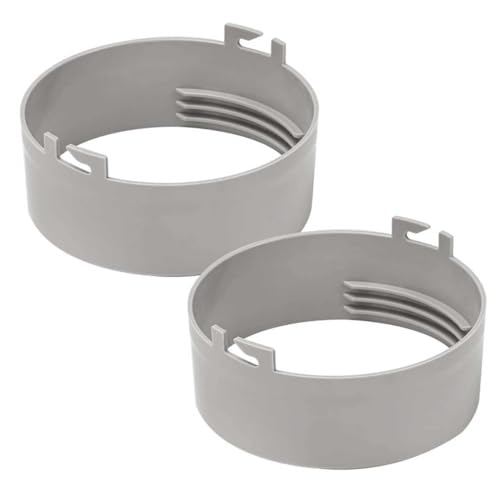 LEWEREST TL2667 Hose Inlet Compatible with De'Longhi Portable AC Exhaust Hose, Air Conditioner Exhaust Hose Connection Replaces PACA140E, PACC100EL, PACC100, PACA110, PACCT90 Model - 2 Pack