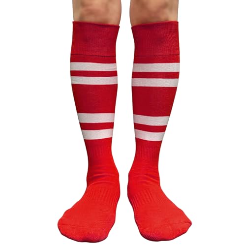 COUVER Striped Knee High Sports Soccer Socks