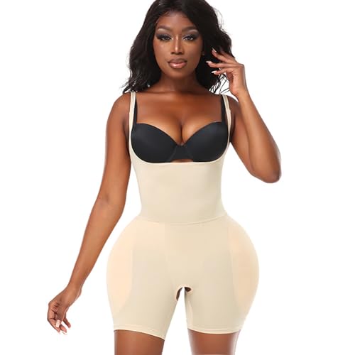 OPPOQ Shapewear Calzoncillos para Mujeres, Pantalones de Control de abdomino 4xl-6xl, Pantalones de Levantador de Cadera de la Cadera del Cuerpo del Traje,Flesh,6XL