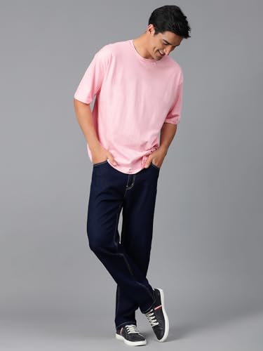 Image of KOTTY Men's Slim Fit Stretch Denim Jeans - Casual Street Style, All-Season Comfort