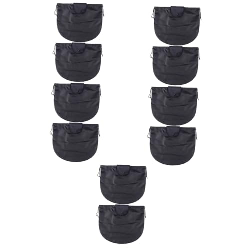 Zerodeko 5sets Drawstring Bags for Skiing Storage Pouch for Half Face Helmets Lightweight Breathable Construction 2pcs*5