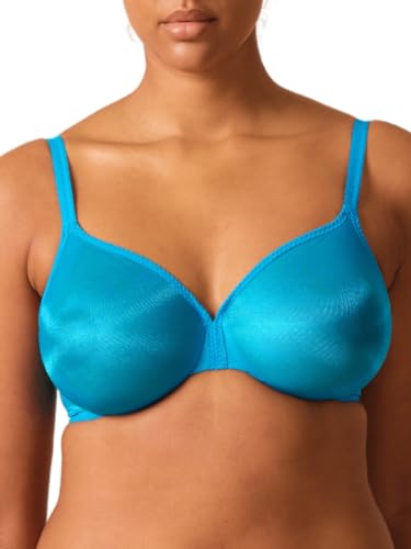 Image of Gossard Women's Glossies Sheer Bra, 6271, Atomic Blue, 36D